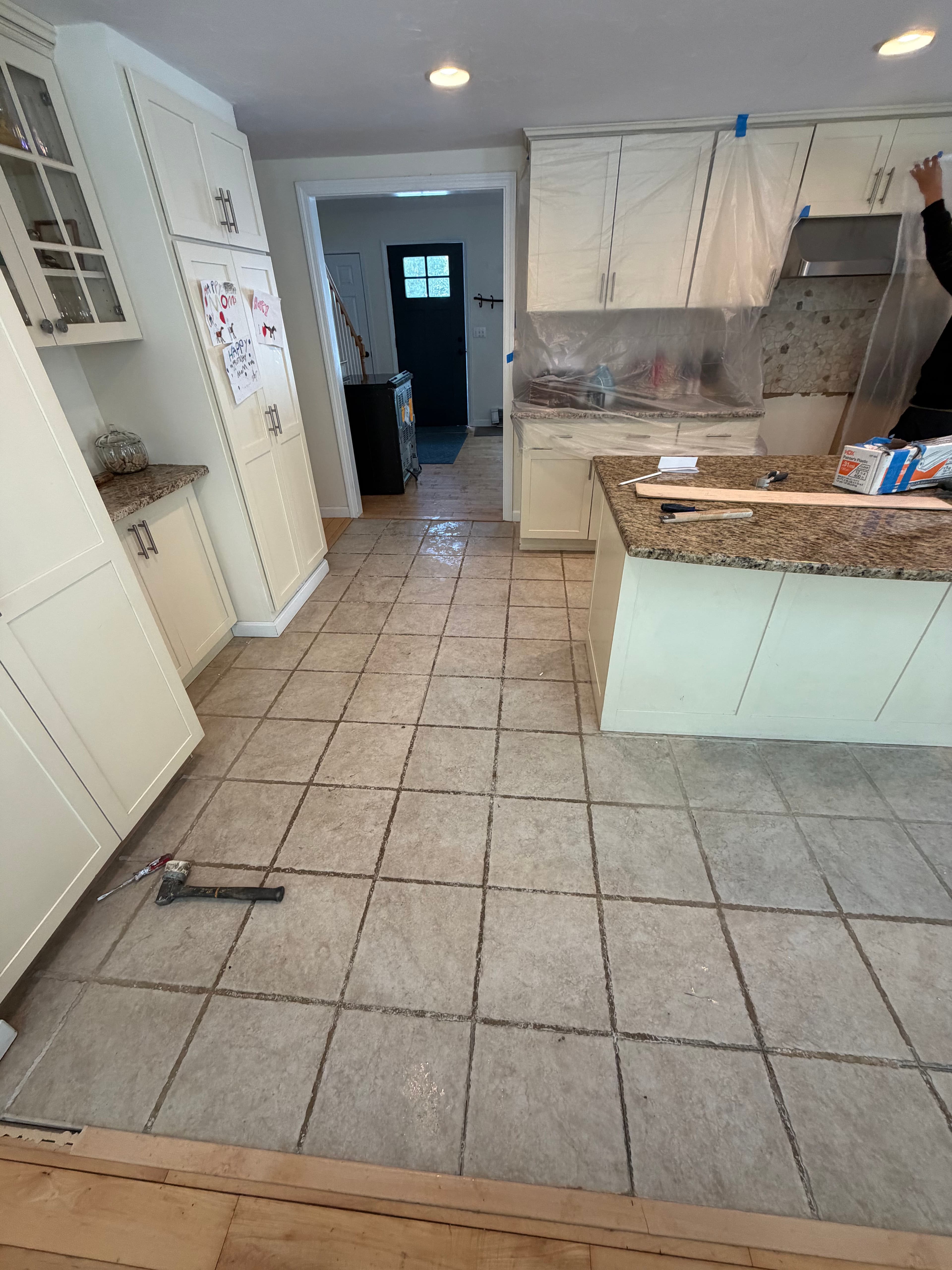 Project Kitchen Floor Makeover by Wood Star Flooring Inc. image