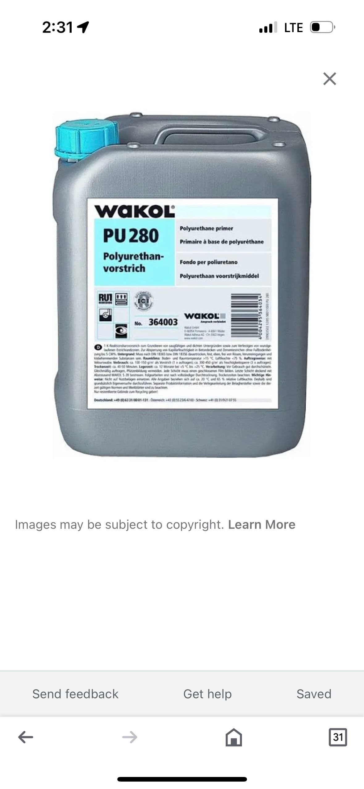 Gallery photos for Why We Use WAKOL PU 280 Before Every Floor Installation: Image #1