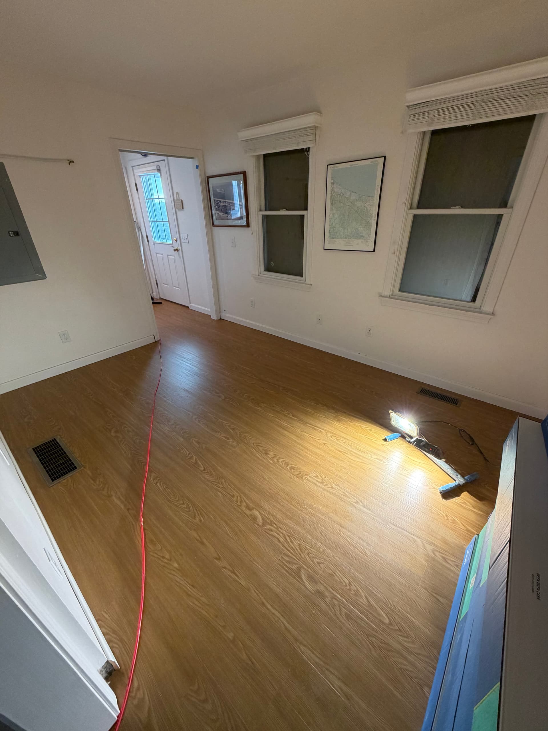 Stunning Luxury Vinyl Flooring Transformation in Sandwich image