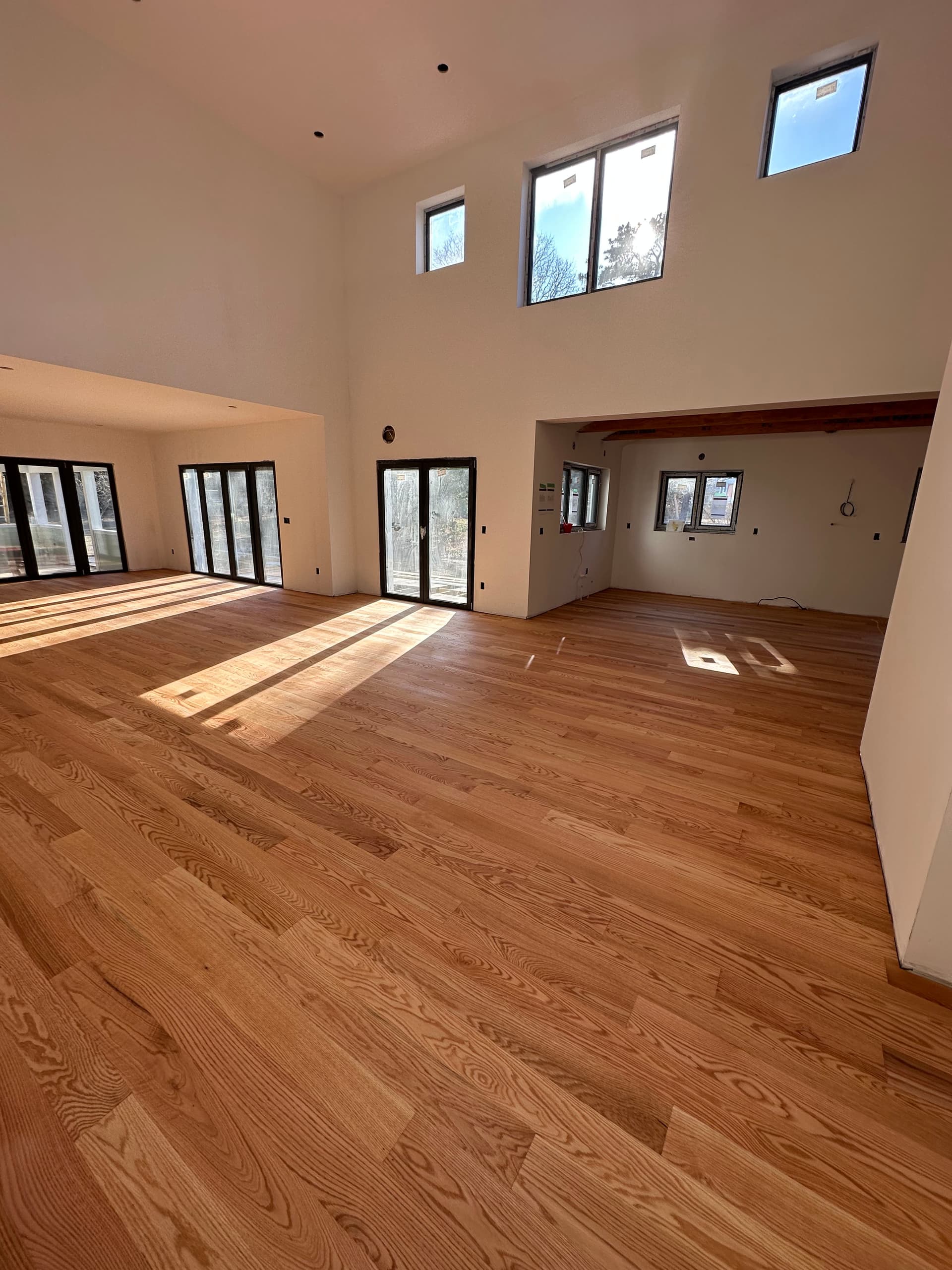 Stunning White Oak Floors in a New Home image