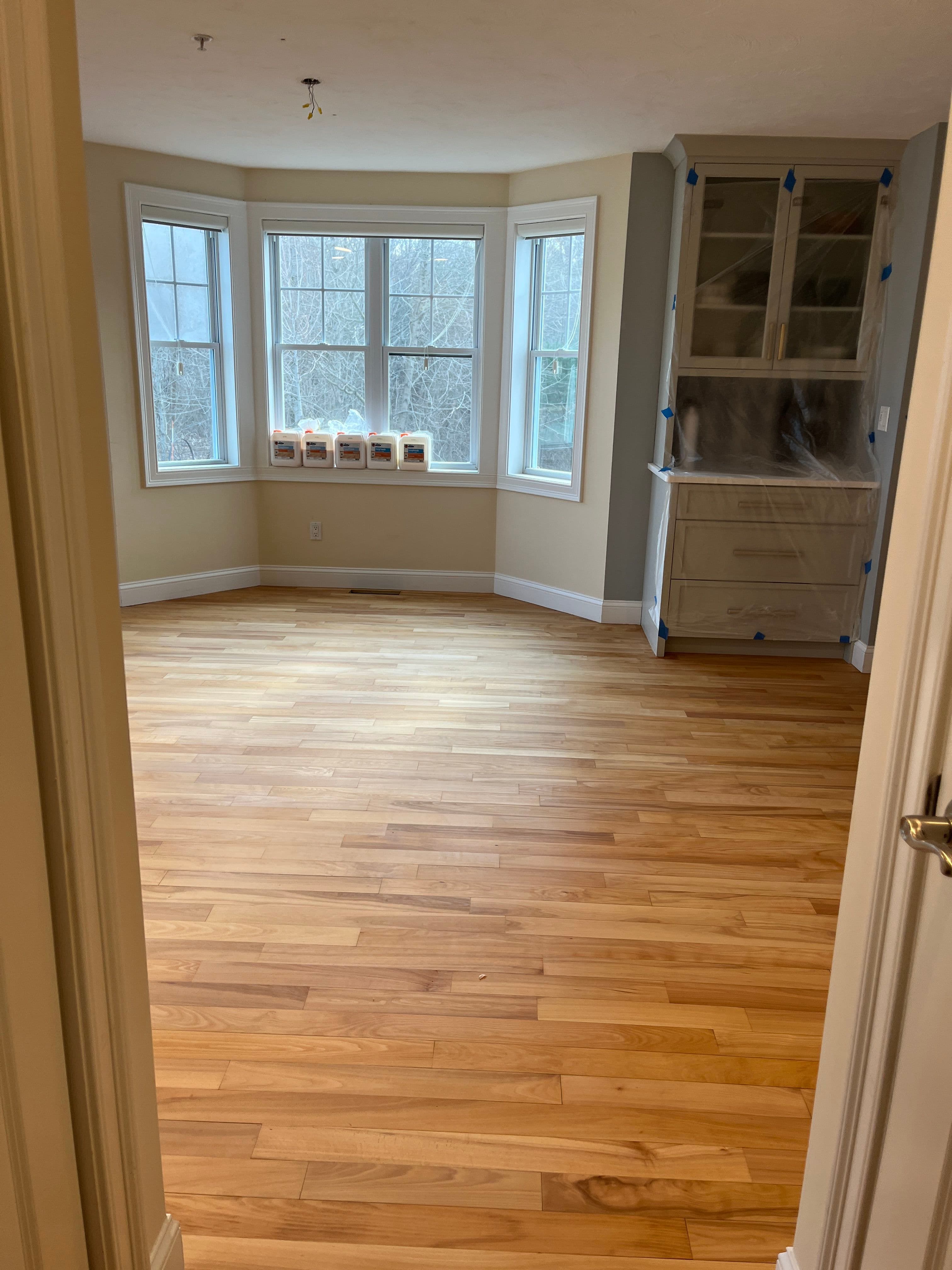 Project Bringing Natural Warmth with New Hardwood Floors image