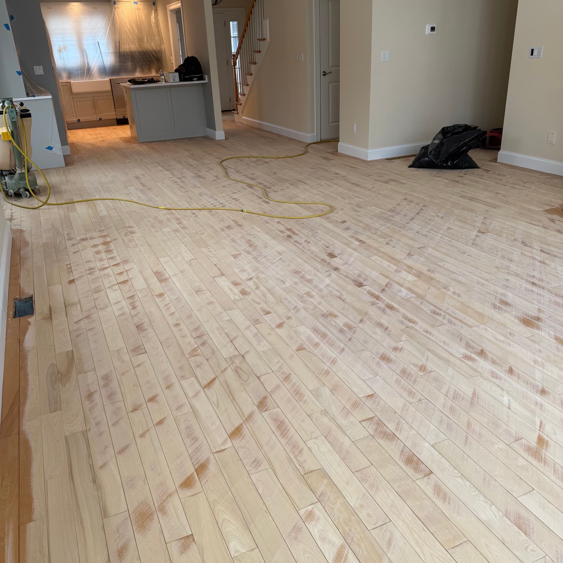 Gallery photos for Light Hardwood Floor Refinishing Project: Image #4