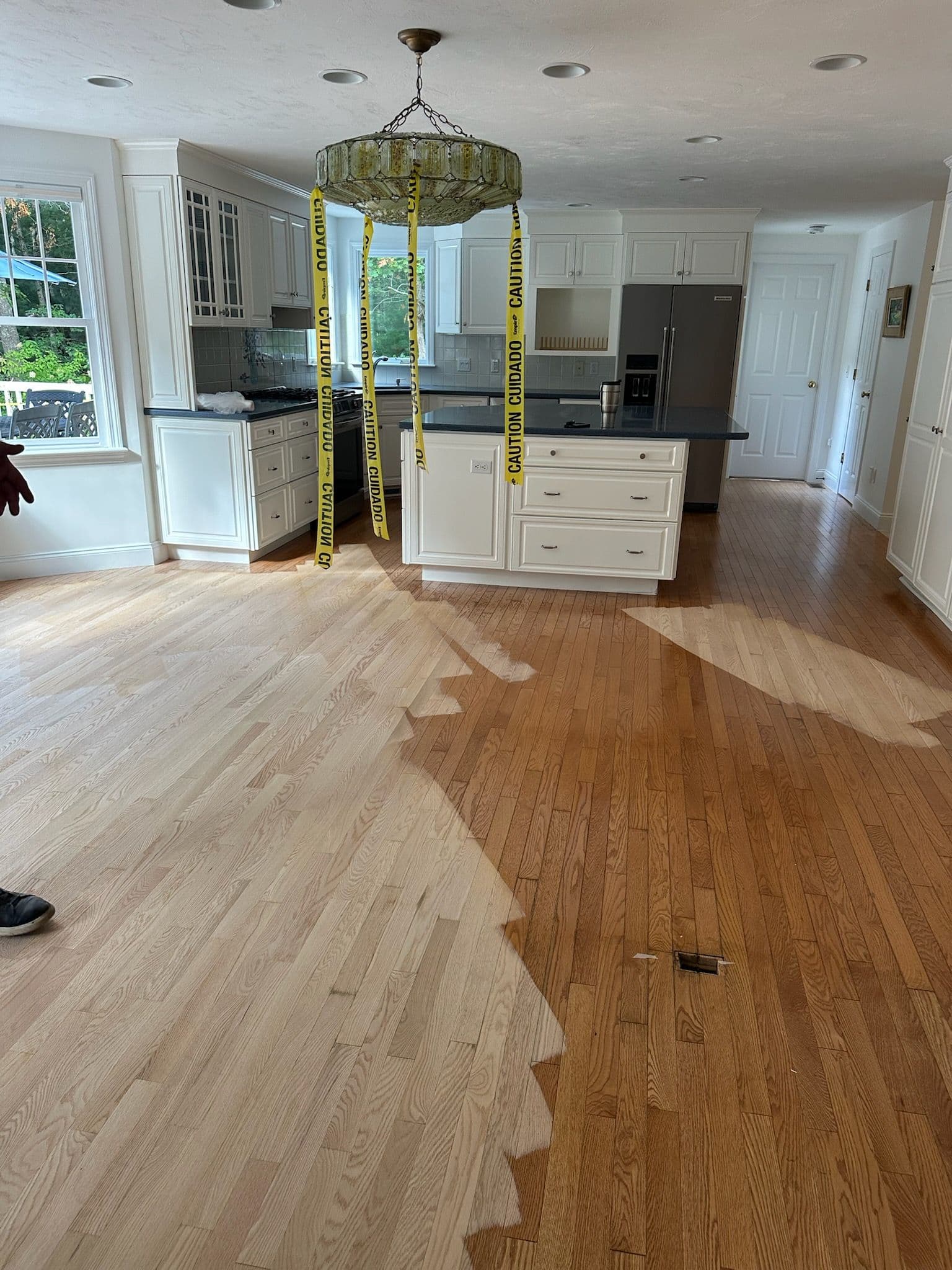 Kitchen Floor Refinishing in Mashpee