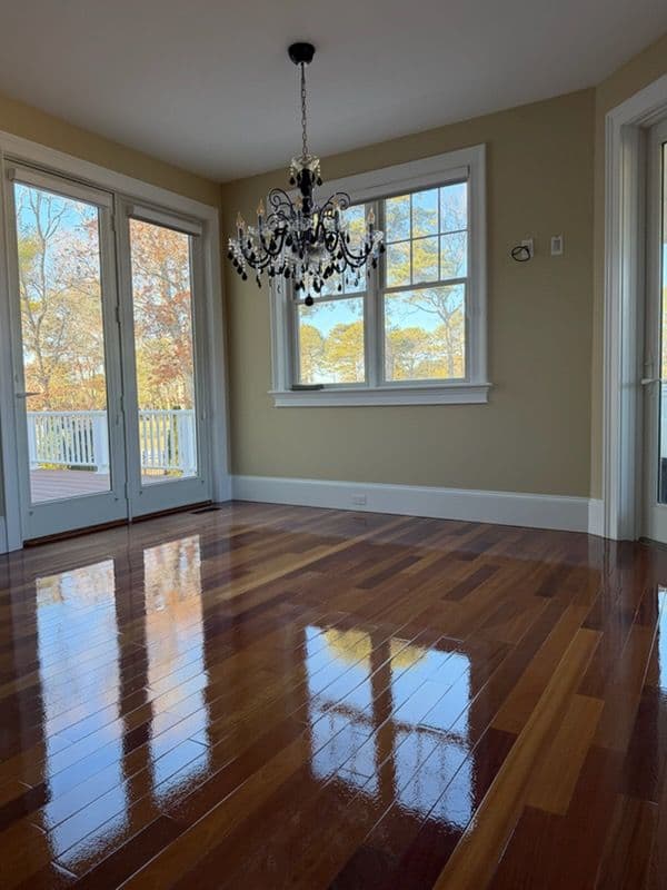 Project Brazilian Cherry Wood Floors Shine with Elegance image