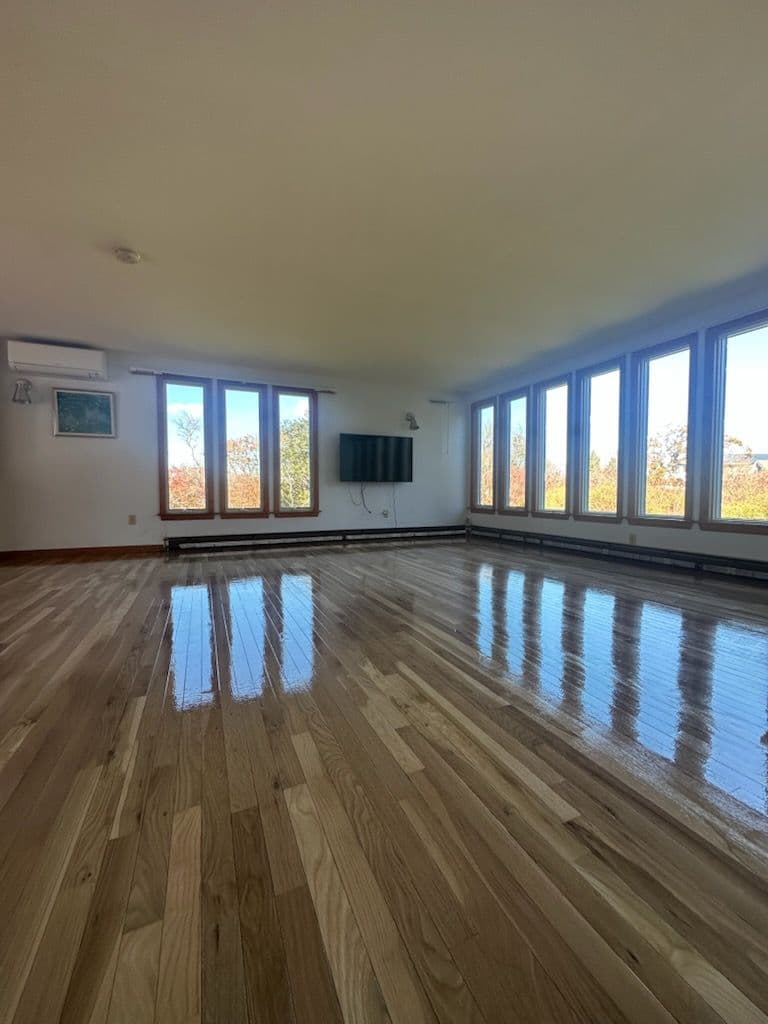 Polished Hardwood Elegance brings Natural Light Indoors image