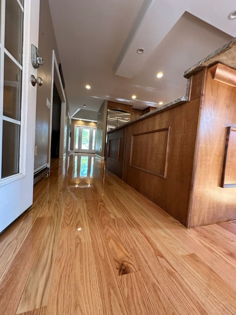 Gallery photos for Satin Finish Hardwood Floors Enhance Home's Natural Light: Image #2