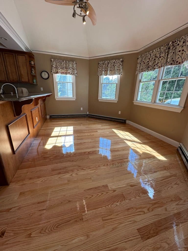 Gallery photos for Satin Finish Hardwood Floors Enhance Home's Natural Light: Image #3
