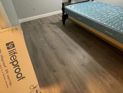 Hardwood flooring installation in Chatham